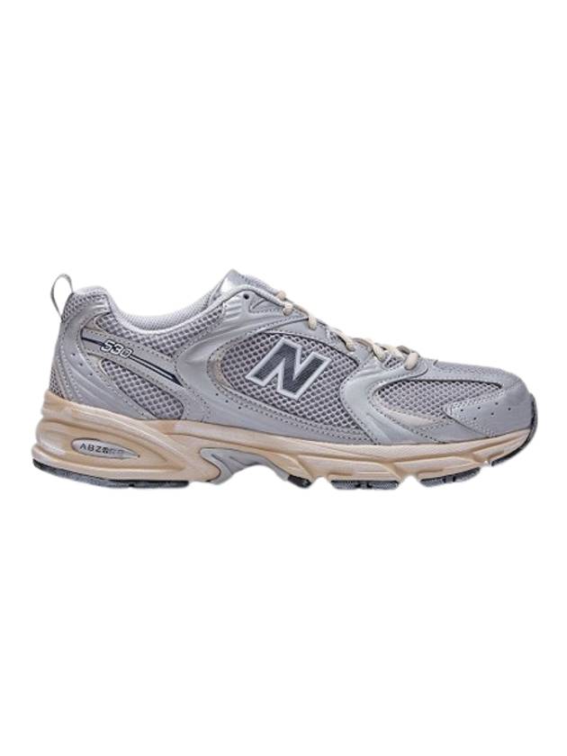 530 Vintage Low Top Sneakers Metallic Silver - NEW BALANCE - BALAAN 1