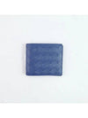 Intrecciato Bifold Half Wallet Navy - BOTTEGA VENETA - BALAAN 2