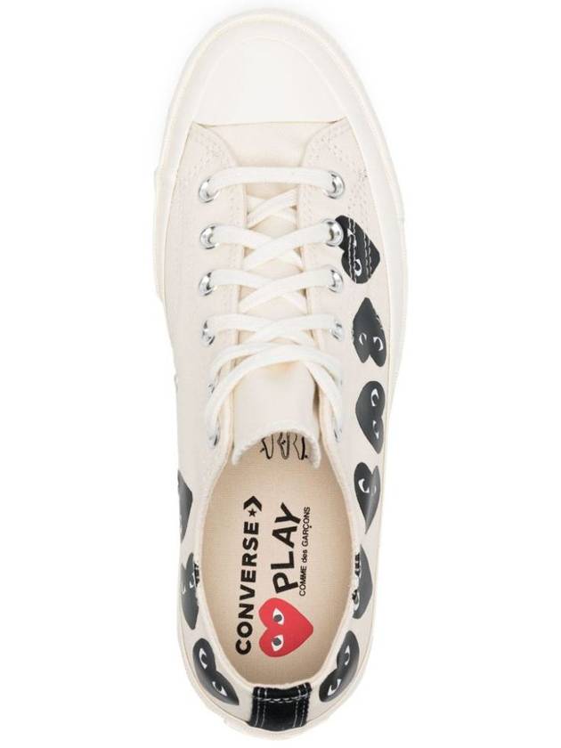 Heart Logo Chuck Taylor All Star Low Top Sneakers White - COMME DES GARCONS PLAY - BALAAN 5