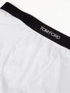 TwoPack Cotton Blend Jersey Logo Jacquard Boxer Briefs White - TOM FORD - BALAAN 3