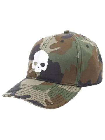 Skull Ball Cap Green - HYDROGEN - BALAAN 1