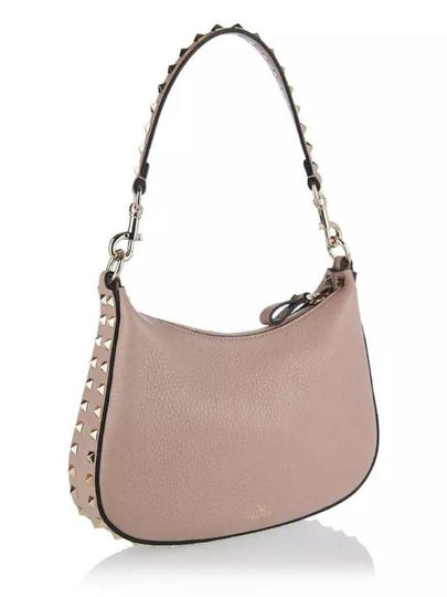 VALENTINO SMALL ROCKSTUD HOBO BAG - VALENTINO - BALAAN 2