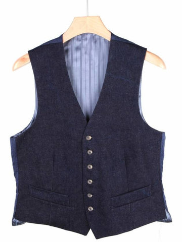 Denim Vest Navy 2TASCHE COL SU - FORTELA - BALAAN 1