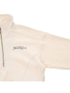 Rizzoli half zipup sweatshirt RIZOLLI QUARTER ZIP CREAM CHOCOLATE - SPORTY & RICH - BALAAN 5