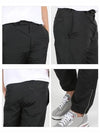 Logo Zipper Cuff Straight Pants Black - PRADA - BALAAN 4