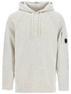 CP Company Lambswool Grs Hooded Knit Sweater 17CMKN149A 110149A M13 Waffle - CP COMPANY - BALAAN 2