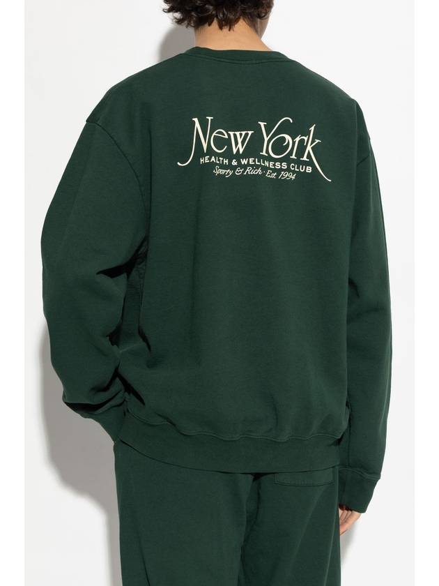 Sporty & Rich Sweatshirt From The New York Collection, Unisex, Green - SPORTY & RICH - BALAAN 6