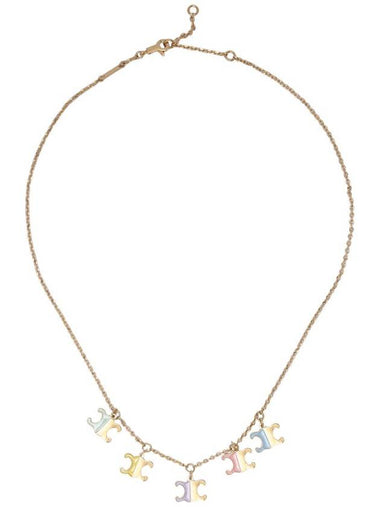 Charm Triomphe Necklace Gold - CELINE - BALAAN 1