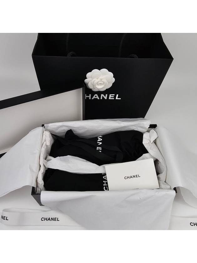 Two Tone Lambskin Ballerina Beige Black - CHANEL - BALAAN 3