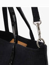 Sequin Embellished Tote Bag Black - VANESSA BRUNO - BALAAN 4