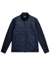 Men's Quilt Hybrid Jacket Navy - J.LINDEBERG - BALAAN 2