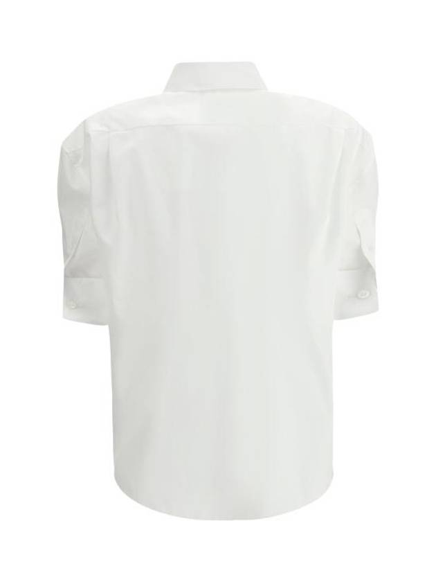 Women's Carpazi Cotton Shirt White - THE ROW - BALAAN 3