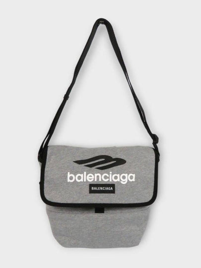 Explorer Small Messenger Bag Grey - BALENCIAGA - BALAAN 2