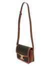 Teen Triomphe Canvas Cross Bag Tan - CELINE - BALAAN 3