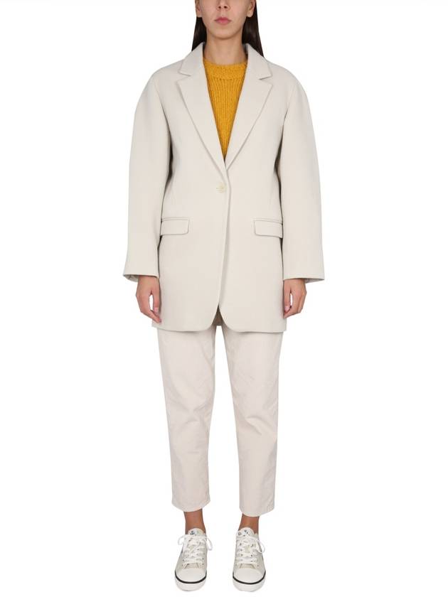 Jilinka Single Jacket Ivory - ISABEL MARANT - BALAAN 2