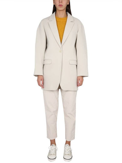 Jilinka Single Jacket Ivory - ISABEL MARANT - BALAAN 2