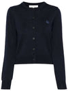 Maison Kitsune Bold Fox Head Women s Wool Cardigan MW00508 P476 - POLO RALPH LAUREN - BALAAN 2