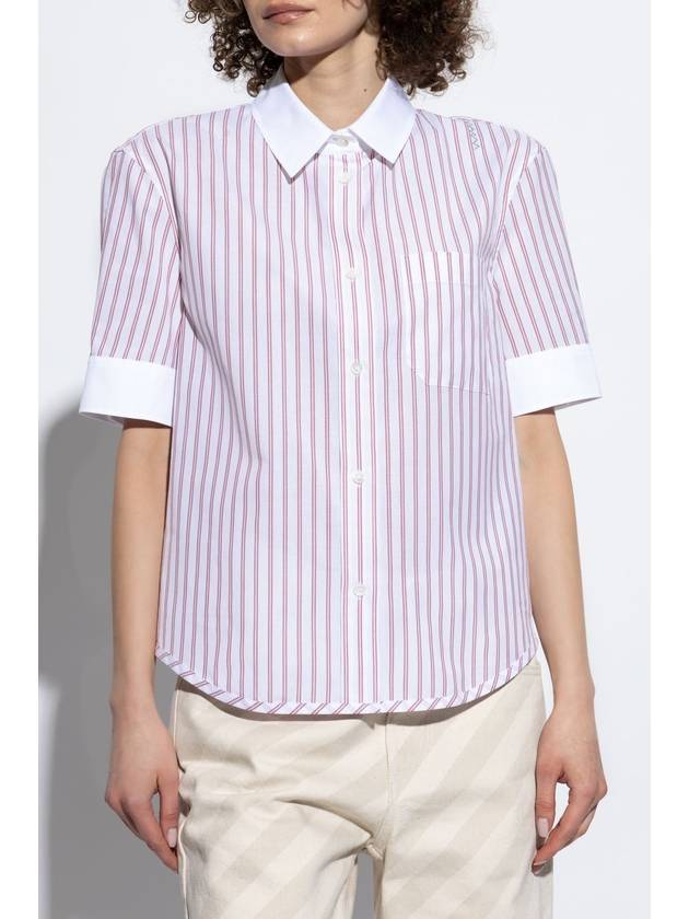 Marni Striped Shirt, Women's, Pink - MARNI - BALAAN 3