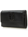 Mini Snapshot Tri-Fold Bicycle Wallet Black - MARC JACOBS - BALAAN.