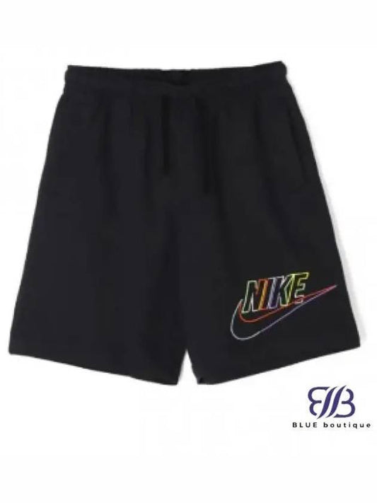 Men's Club French Terry Micro Fleece Shorts Black - NIKE - BALAAN 2