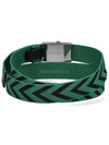 Chevron Buckle Belt Green - BOTTEGA VENETA - BALAAN 5