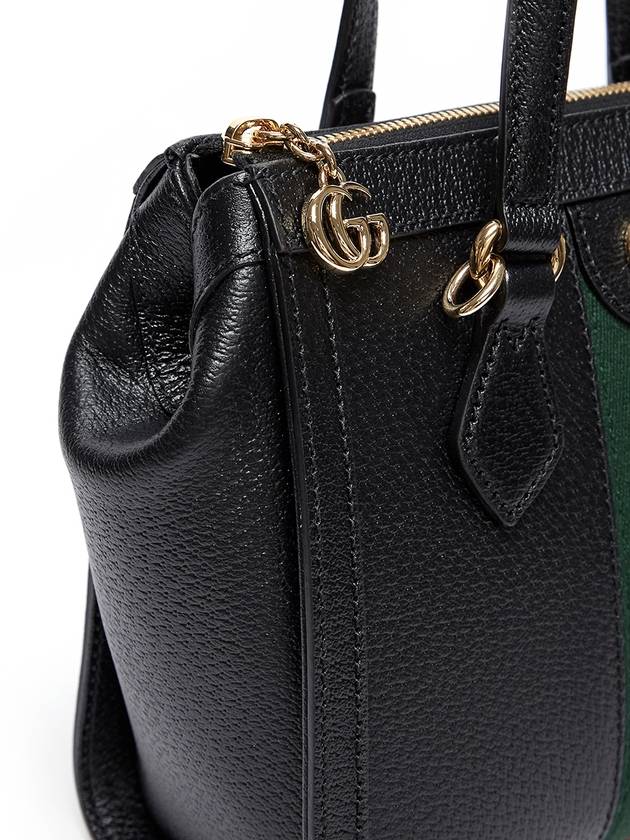 GG Ophidia Web Tote Bag Black - GUCCI - BALAAN 7