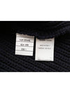 Chunky stitch crew neck knit navy MKA038A 00014 113 - THOM BROWNE - BALAAN 6