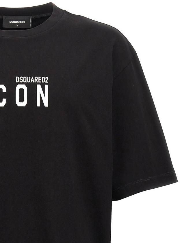 DSQUARED2 Logo Print T-Shirt - DSQUARED2 - BALAAN 3