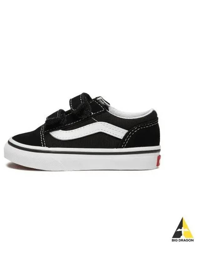 KIDS Old School Velcro Toddler Black - VANS - BALAAN 1