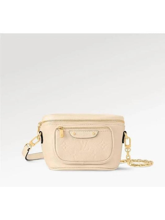 Monogram Empreinte Mini Bumbag Cream - LOUIS VUITTON - BALAAN 2