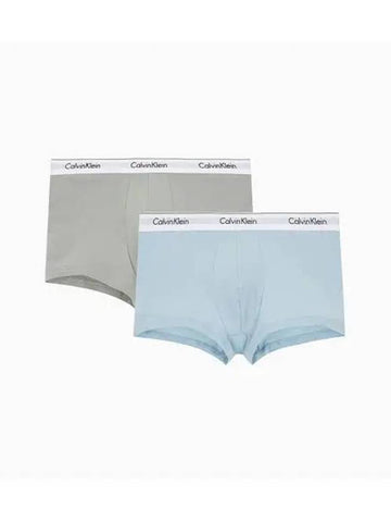 UNDERWEAR Men s Modern Cotton Stretch 2PK Trunk NB108667I - CALVIN KLEIN - BALAAN 1