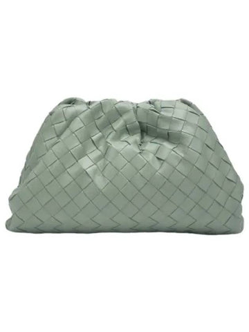 Intrecciato Tin Pouch New Sage Bag - BOTTEGA VENETA - BALAAN 1