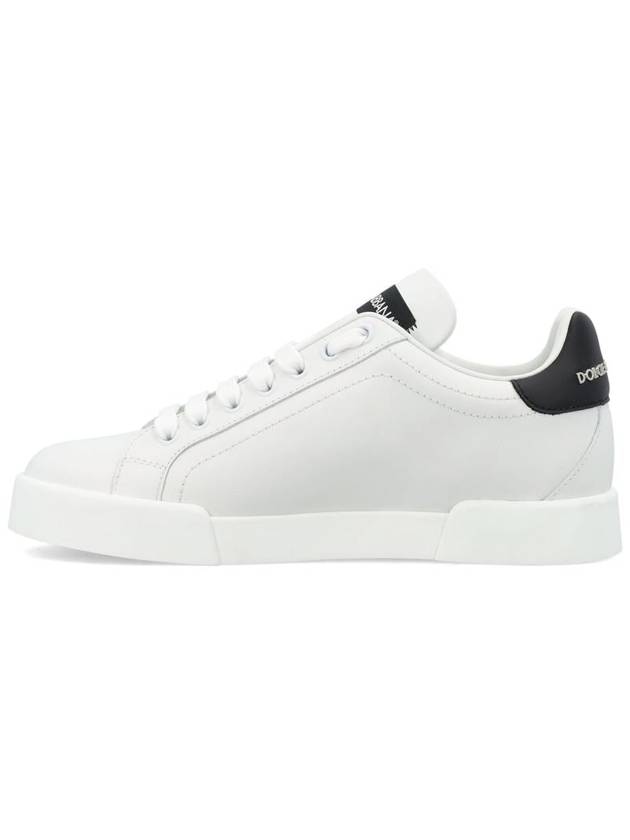 DG Logo Portofino Low Top Sneakers White - DOLCE&GABBANA - BALAAN 4