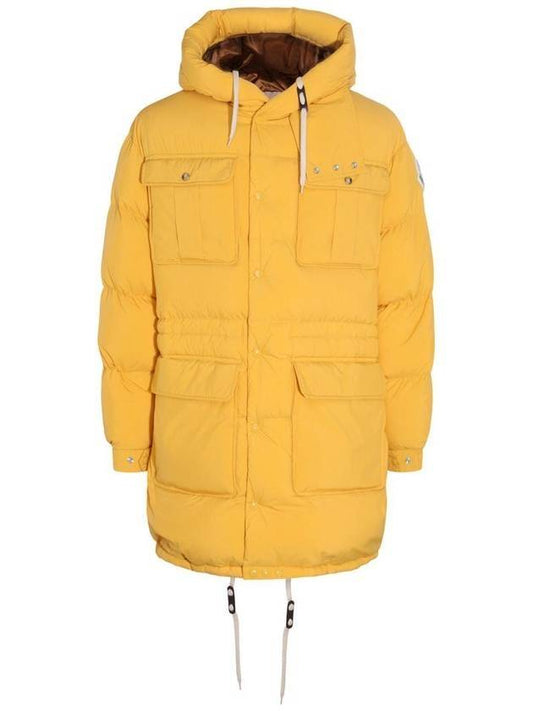 Palm Angels Pentaflake Long Down Padding Yellow - MONCLER - BALAAN 1