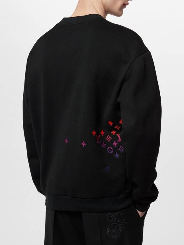 Embroidered Cotton Sweatshirt 1AFB68 - LOUIS VUITTON - BALAAN 3