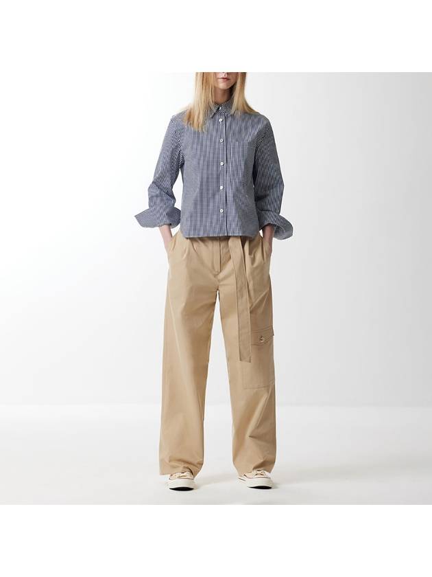 Small Check Short Outer Cotton Shirt 0032 - VOYONN - BALAAN 4