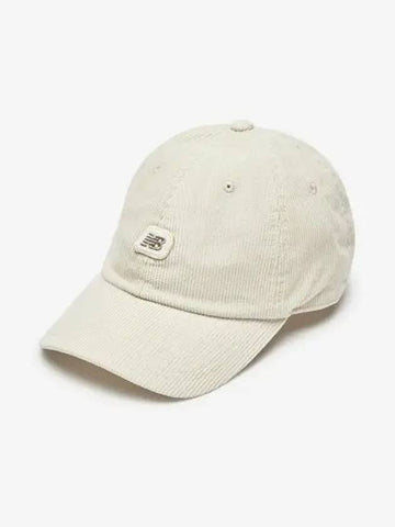 NBGDEFE701 C 66 corduroy ball cap IVORY - NEW BALANCE - BALAAN 1