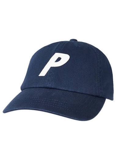 P 6 Panel Cap Navy P26H033 - PALACE - BALAAN 1