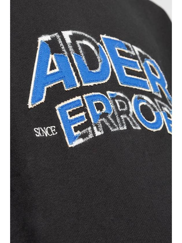 Ader Error Sweatshirt With Logo, Unisex, Black - ADER ERROR - BALAAN 7