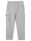 Cotton Gabardine Cargo BaGGy Pants Grey - DIOR - BALAAN 2