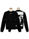 face logo sweatshirt black - OFF WHITE - BALAAN 2