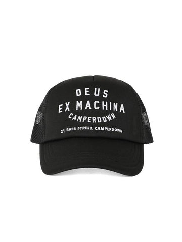 Camper Down Trucker Ball Cap Black - DEUS EX MACHINA - BALAAN 1