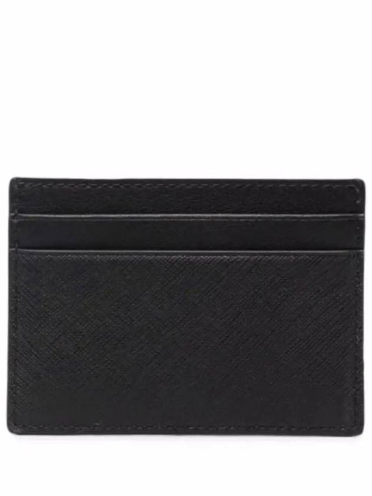 Metal logo card wallet black BHARMY 100 - BALLY - BALAAN 2