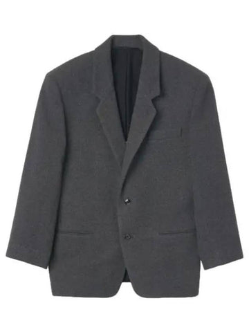 Single Button Jacket Gray Suit Blazer - LEMAIRE - BALAAN 1