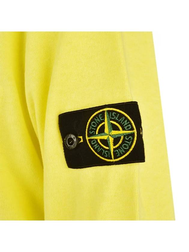 11th Anniversary Wappen Patch Pocket Sweatshirt Lemon 721563560 V0031 - STONE ISLAND - BALAAN 4