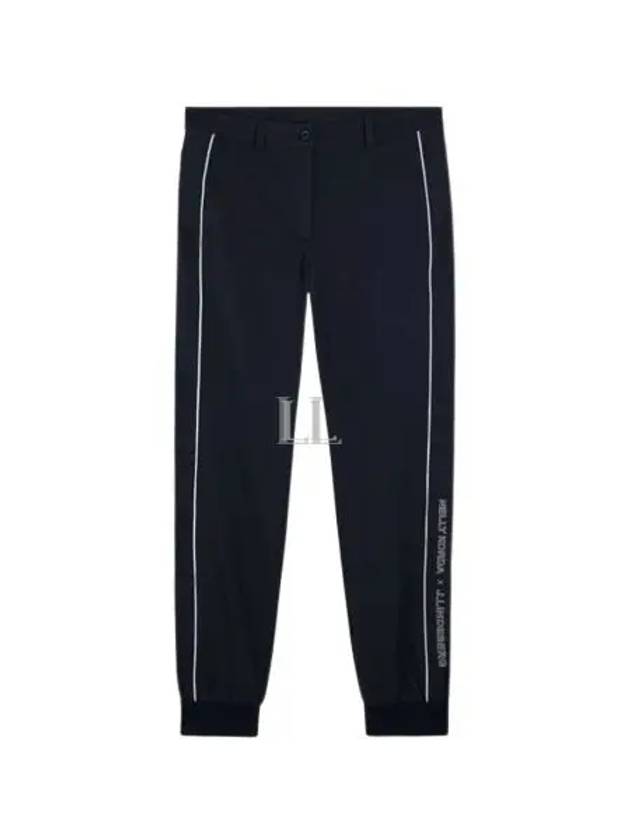 Women's Brushed Pants Navy - J.LINDEBERG - BALAAN 2