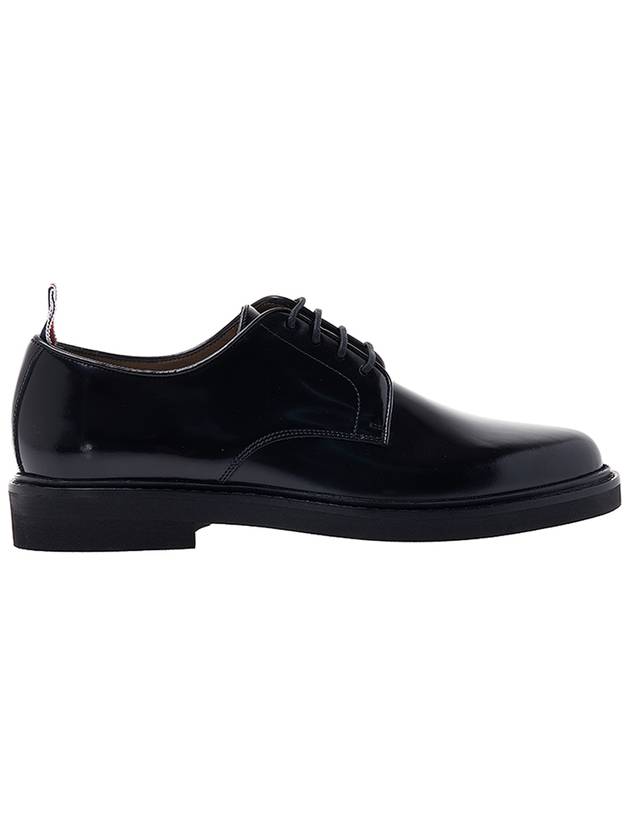 Calf Leather Micro Sole Uniform Shoe Black - THOM BROWNE - BALAAN 3