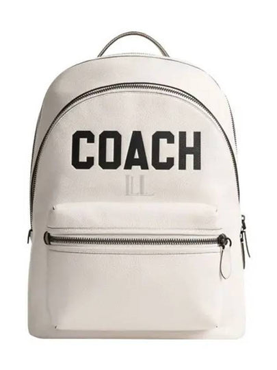 Charter Graphic Backpack White - COACH - BALAAN 2