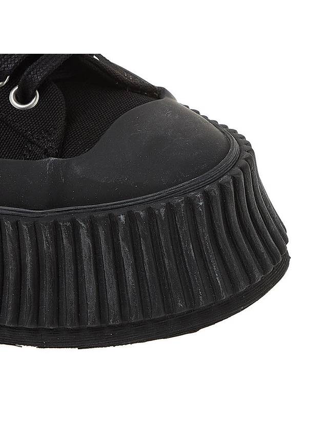 Platform Low Top Sneakers Black - JIL SANDER - BALAAN 10