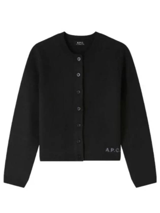 Mila Merino Wool Cardigan Black - A.P.C. - BALAAN 2